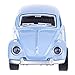 Berry President 1967 Classic Beetle Bug Vintage 1/32 Scale Diecast Metal Pull Back Car Model Toy for Gift/Kids (SkyBlue)