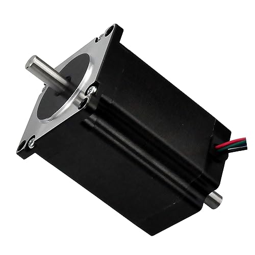 Moteur pas à pas 2N.M double arbre 8mm pour une précision sans perte de pas