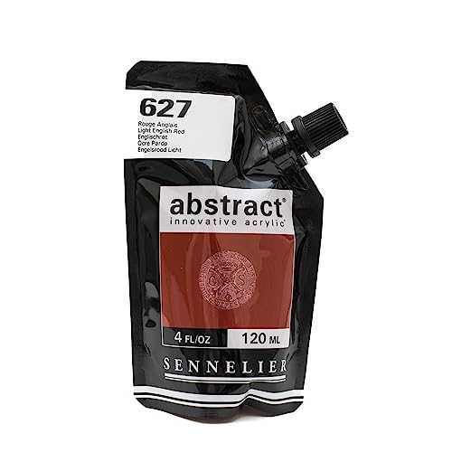Sennelier 627 Abstract Acrylic Color 120 ml Red English