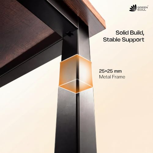 Image of Green Soul Begin Office Desk and Study Table| Computer Table for Home pc for Students and Adults |1-Year Assurance | Rolex Dark