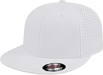 Cap America i8503 Flexfit 6 Panel Structured Perforated Performance Cap w/Stretch-Fit Tech & UV Guard