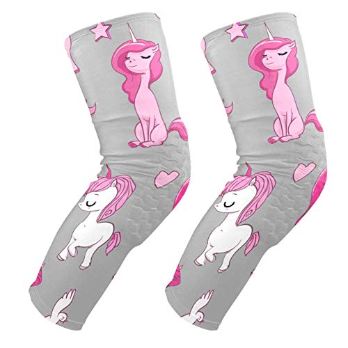 Genouillères de football licorne rose : protection genou sport homme et femme