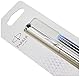 Parker Vector Füller | Edelstahl | Füllfederhalter mit mittlerer Feder | Blaue Tinte