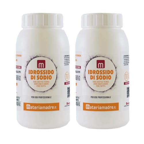 2 kg Soda cáustica en escamas, uso industrial y doméstico – Estasa, despegue y desbarnice