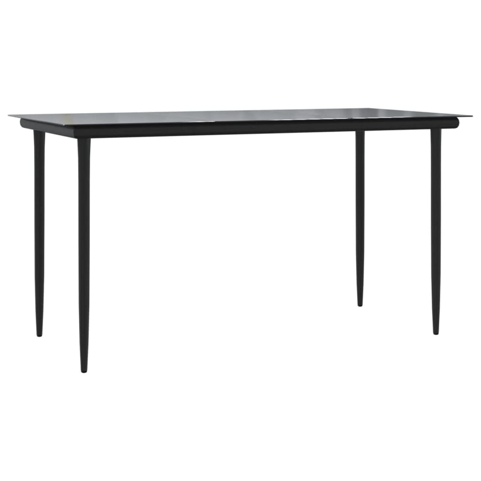 3185103 Set da Pranzo Giardino 5pz Nero e Grigio con Cuscini Polyrattan Testata in Legno,Testata Letto Matrimoniale Muebles Dormitorio Spalliera Letto Testiere per Letto Matrimoniale