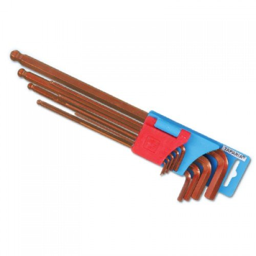 Image of Taparia KBHI10X Allen Key Set (Pack of 10)