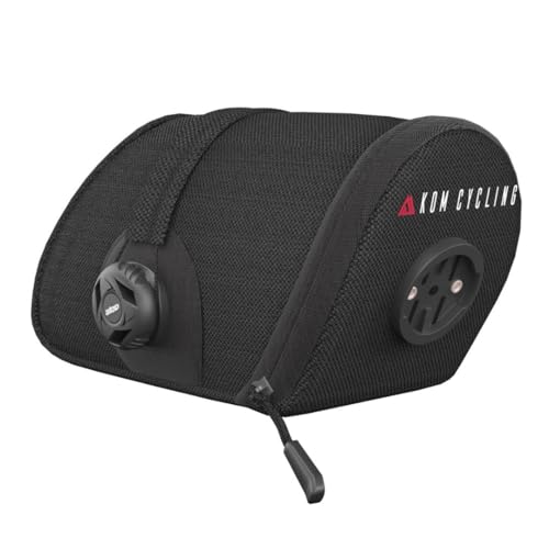 KOM Cycling Saddle Bag Small with AirTag Pocket, 0.4L