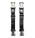 Buffalo Nickle Motorcycle Pant Clip Boot Bungee Riding Straps