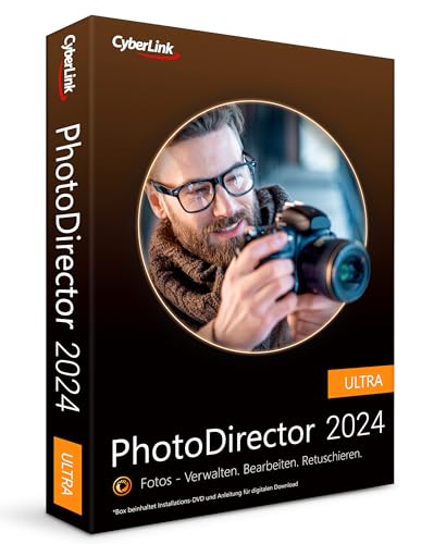 CyberLink PhotoDirector 2024 Ultra | Leistungsstarkes Bildbearbeitungsprogramm |...