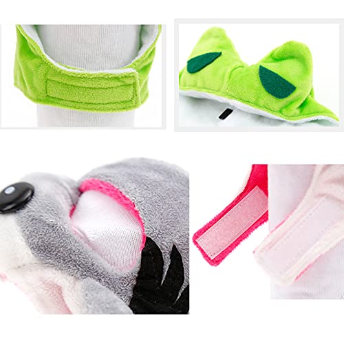 Pet Hat, Cute Dog Headgear Cartoon Cat Hat Frog Tiger Headband Party Dress Up Cosplay Costume For Cat Kitten Puppy Small Dogs (L, Bee) #TOP4