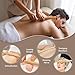 4PCS Solid Bamboo Massage Sticks & Guasha Set with Roller/Stick - 100% Bamboo Therapy Tools for Neck/Arm/Back/Legs/Full Body, Deep Tissue Massage, Muscle Relaxation, Body Shaping, Fatigue Relief