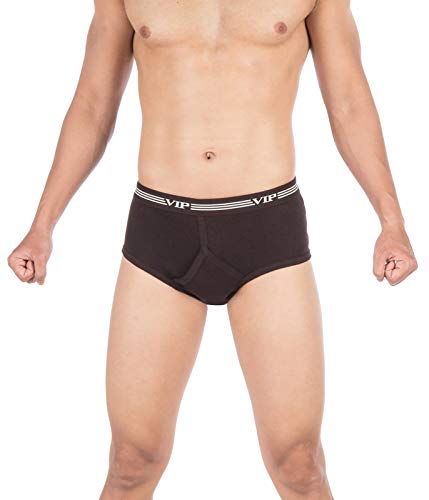 vip Men's Cotton Briefs - Spector 38IN (Pack of 5) Assorted (Colors & Print May Vary) Brown-picture-17