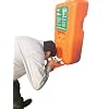 Hughes Eye Wash Station, 10 Gallon Portable Self-Contained and Gravity-Fed in High-Visibility Orange, 10GFEW
