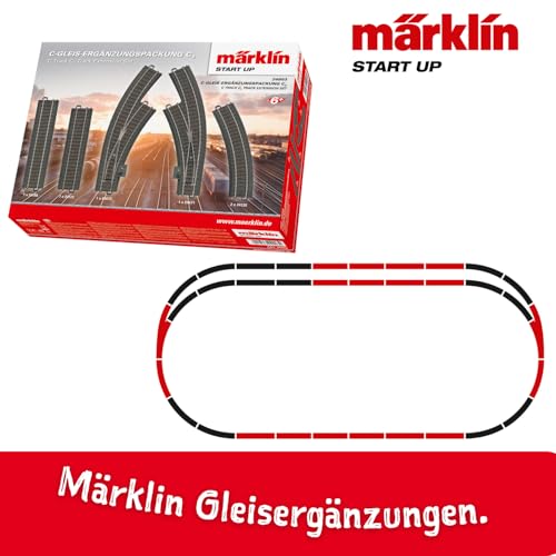Voie C Märklin 24903 Coffret d'Extension C3 Haute Précision H0