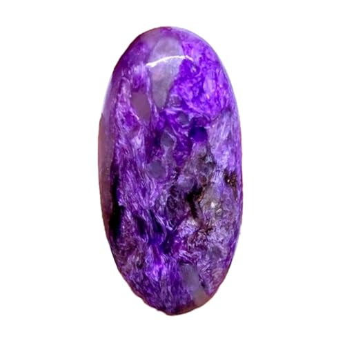 Charoite naturelle cabochon cabochon 35mm, pierre pour bijou cadeau personnalisé
