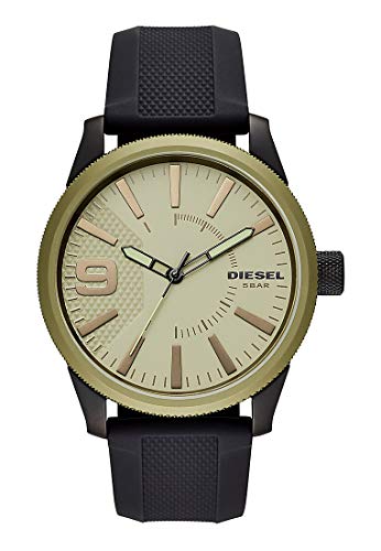 Diesel Reloj Analógico para Hombre de Cuarzo con Correa en Silicona DZ1875