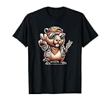 Capybara con occhiali da sole Peace Sign Hip Hop No War.............