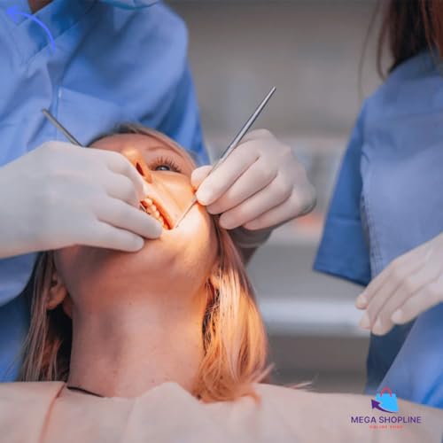 Luvas Descartáveis Latex Natural Procedimento C/Pó - Caixa 100 Pçs - Branca (M)