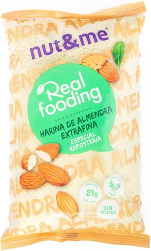 Farina di mandorle Naturale 1 KG Keto nut&me | Senza Glutine | vegetariano e vegano | Chetogenica - Pasticceria Ideale | Senza zucchero | Senza conservanti o additivi | Ad alto contenuto di proteine
