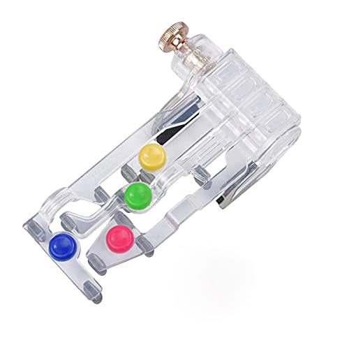 Tiardey Guitar Beginner Herramientas de aprendizaje asistido por acordes de una tecla Herramienta de práctica de guitarra de acordes clásicos para principiantes, solo presione los botones y toque