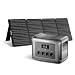 ALLPOWERS R1500 LITE Tragbare Powerstation mit 200W Solarpanel, 1056Wh LFP Batterie Backup mit 4 1600W AC Ausgäng, Generatoren mit 200W Solar Panel, Mobile Stromversorgung, Stromreserve für Camping