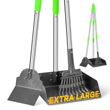 lawn sweeper for dog poop