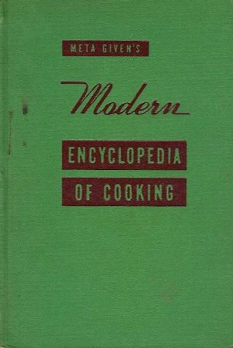 Meta Given's Modern Encyclopedia Of Cooking (Vol 1 Only) #TOP20