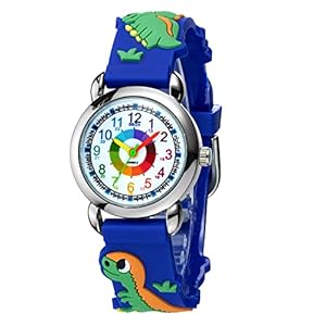 KDM Kinderhorloge jongens meisjes waterdicht kinderen leerhorloge oplichtend kinderen meisjes kinderhorloge leren…