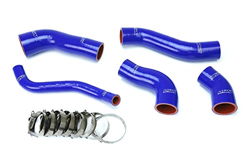 HPS Blue Veloster Intercooler Turbo Hose Kit