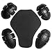 5PC CE Certified Advanced PU Armor for Motorcycle Biker Jackets Removable Set