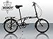 Bounty Citylite Faltrad | Leichter Aluminiumrahmen | 6-Gang Shimano Schaltung mit Revo Shifters...
