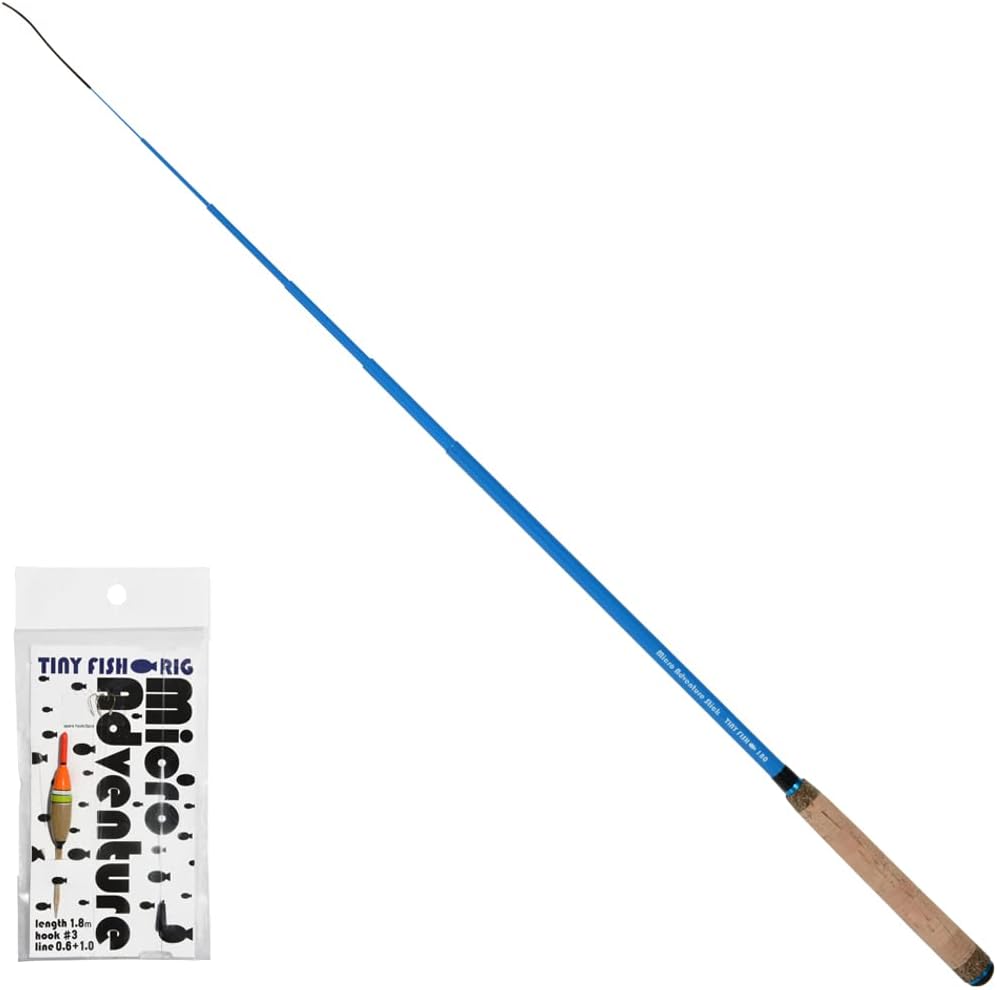 Micro Adventure Stick Tiny Fish + RIG 180 Cyan (Cyan)
