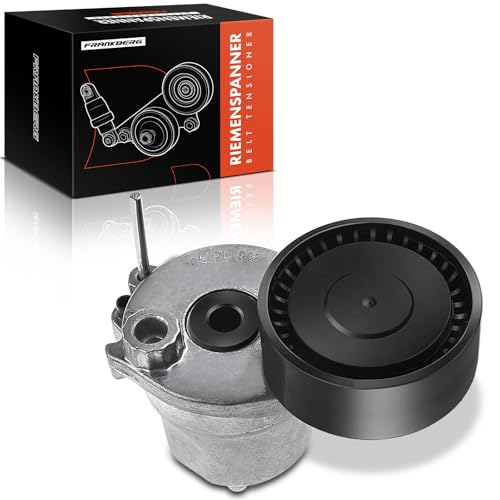 Image of Frankberg Belt Tensioner Belt Pulley Tensioner Compatible with C-Class W205 S205 E-Class W212 A207 GLK-Class X204 1.6L 2.0L Petrol 2012-2020 2742000070