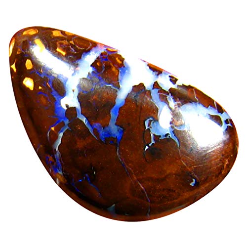 Pierre précieuse opale boulder de Koroit 10.17 carats aux reflets multicolores