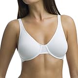 Fruit of the Loom Women's White Cotton Stretch Extreme Comfort Bra