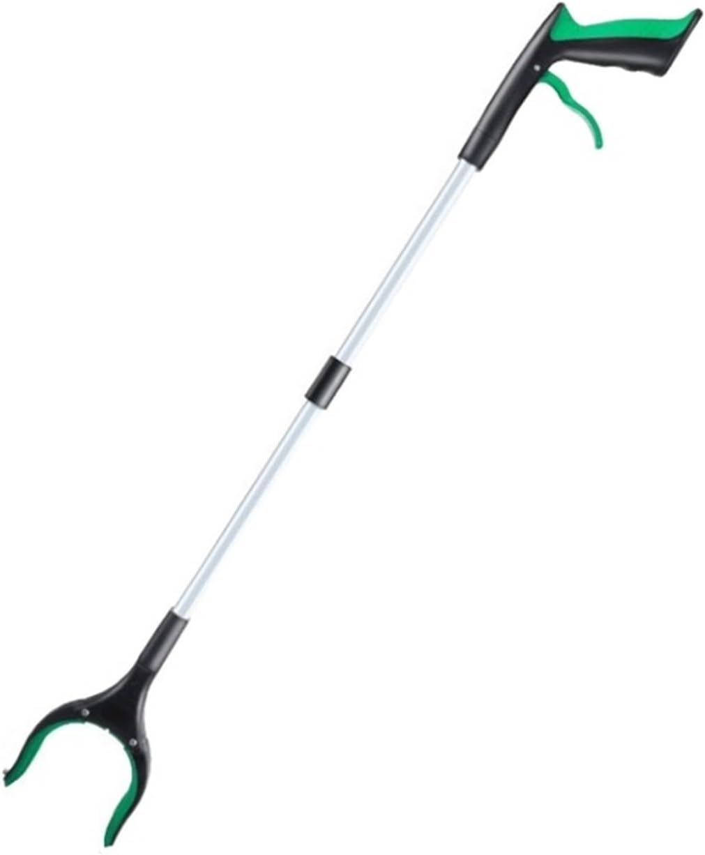 Reacher Grabber Long Handled Picker Foldable Rotating Grabber Reacher Gripper Tool Fishing Trash Aids Tool(Orange)