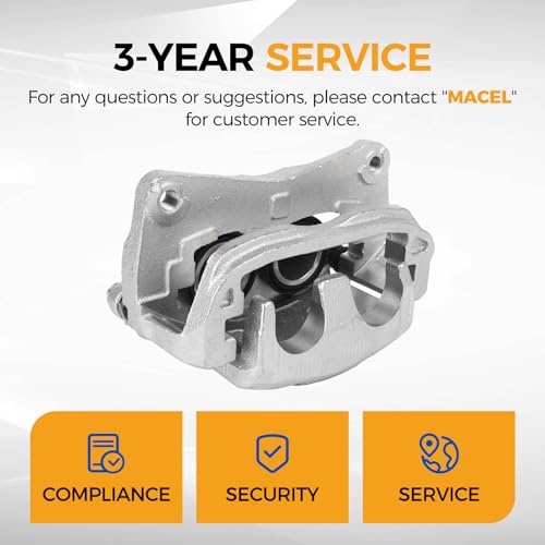 PAROD Front Brake Caliper Fit for 05-06 Saab 9-2X, 03-06 Subaru Baja, 16-17 Crosstrek, 03-18 Forester, 03-14 Impreza, 02-14 Legacy/Outback, 12-14 WRX, 13-15 XV Crosstrek, Replace#19B2683B 19B2682B by PAROD - Image 6