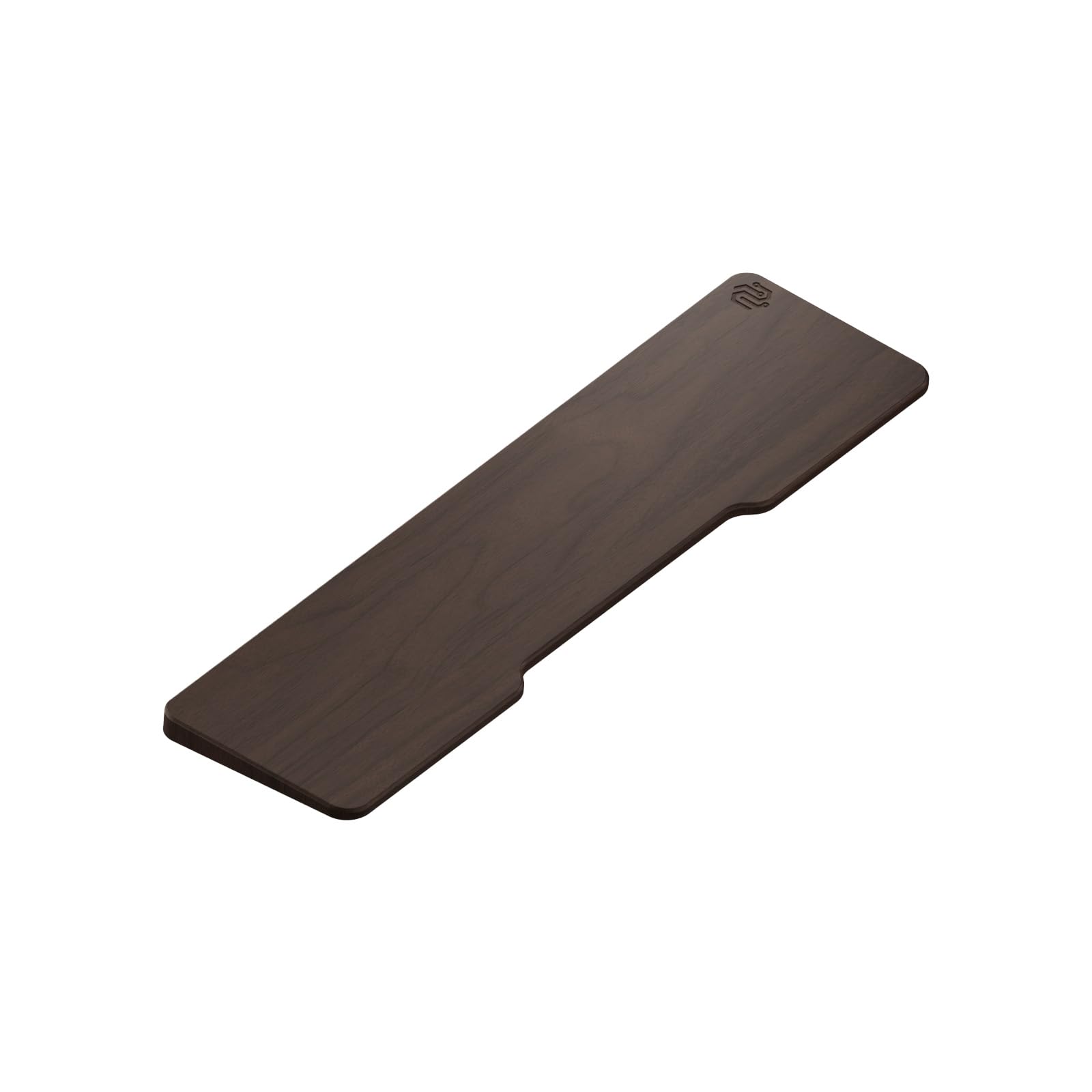 nuphy Mono Wrist Rest - Handballenauflage für Low Profile Tastatur, Walnut 75%