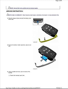 Land Rover LR4 / Discovery 4 2010-2012 Remote Control Key FOB Cover CASE Cover Part: LR052905