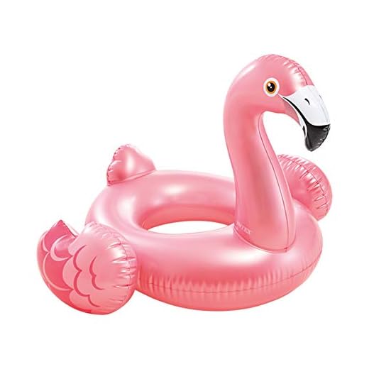 Intex 56250Np Rueda Flamingo, Color Flamenco, Flotador, 119 X 97 Cm