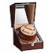 IVQAPP Automatic Double Watch Winder Box Wooden Storage Case for Automatic Mechanical Watchz Classic