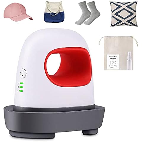 Mini Heat Press Machine, wintfarm Heat Press Machine Small Heating Transfer Press for HTV Iron-on Vinyl Projects T-Shirts Shoes Hats Pillow Crafts, Easy to Use, Red Cover
