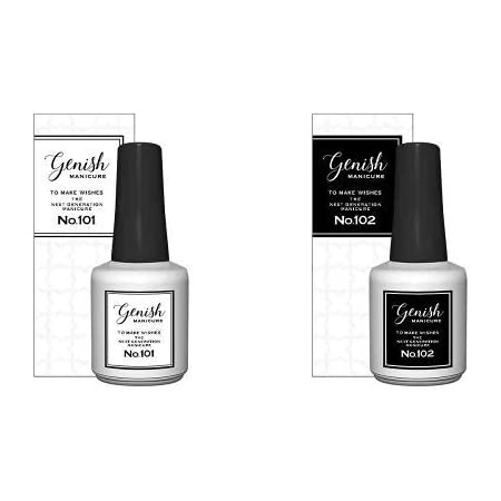 Amazon セット買い ジーニッシュマニキュア 101 ネイルグロス 8ml 102 ネイルコンシーラー 8ml ジーニッシュマニキュア マニキュア ネイルポリッシュ 通販