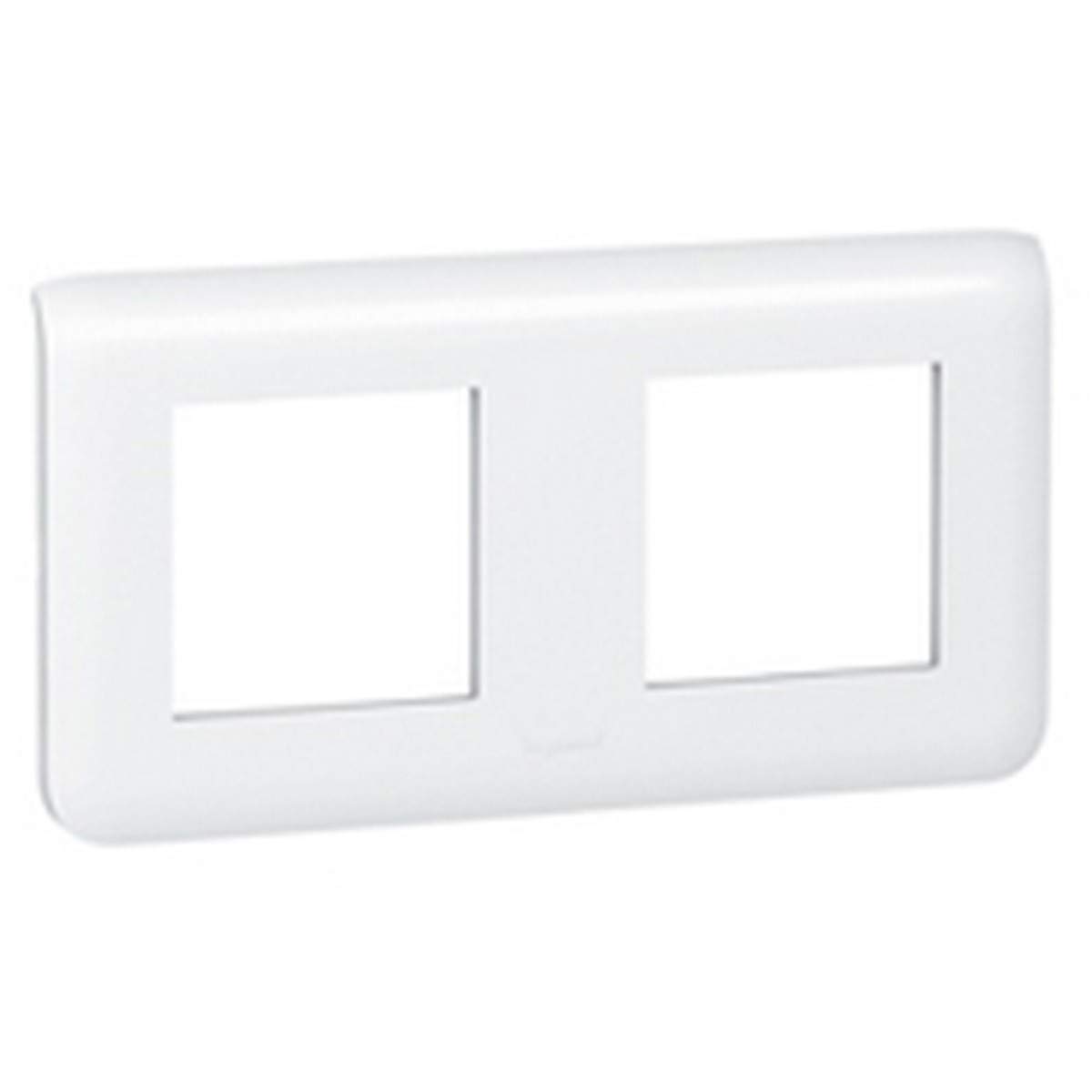 Plaque Double Legrand Mosaic 50 – 4 Modules, Couleur Champagne, Occasion