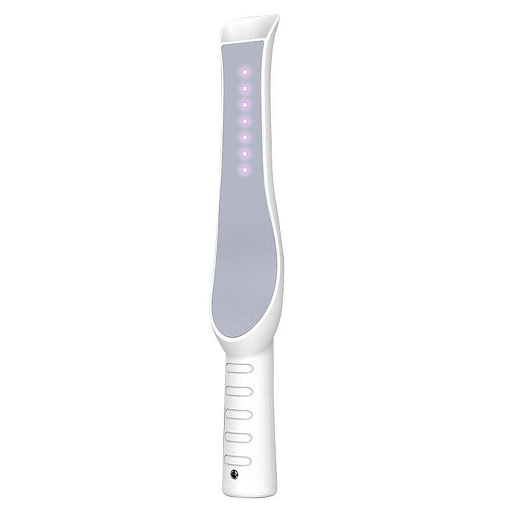 Lámpara de esterilizador UV de mano, lámpara ultravioleta portátil, luz UVC de carga USB para viajar a casa Mejorar mascotas