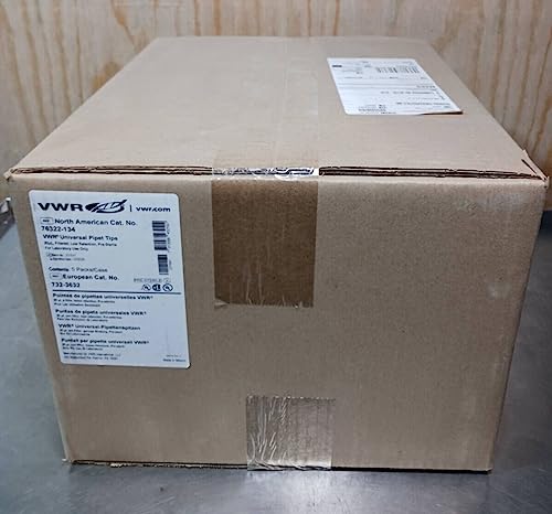 VWR 76322-134 20uL Filtered Pre-Sterile Universal Pipette Tips/Case of 4800