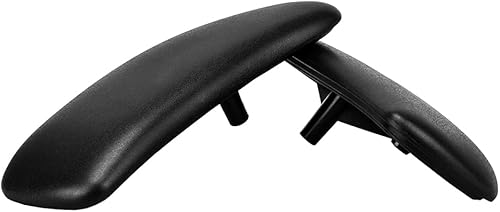 Miniatura 5 de Vinyl Arm Pads Caps for Humanscale Freedom Office Chair, Only Available for Standard Arm (Height Adjustable), Can Not Fit The Advanced Arm, Black, 1