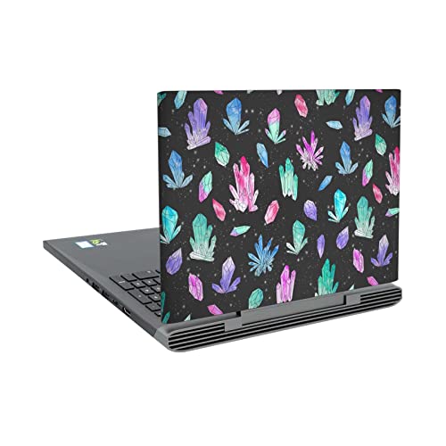 Skin vinyle pour Dell Inspiron 15 7000 P65F Andrea Lauren Design Cristaux Assortis