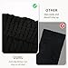 FGZ Leg Warmers for Women 80s 90s Outfit Fashion Ribbed Leg Socks Sports Yoga(2 Pairs),Black and White