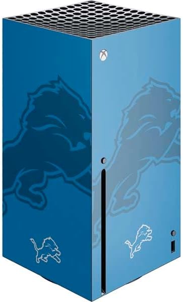 Skinit Decal Gaming Skin Compatible with Xbox Series X Console - Officially Licensed NFL Detroit Lions Design